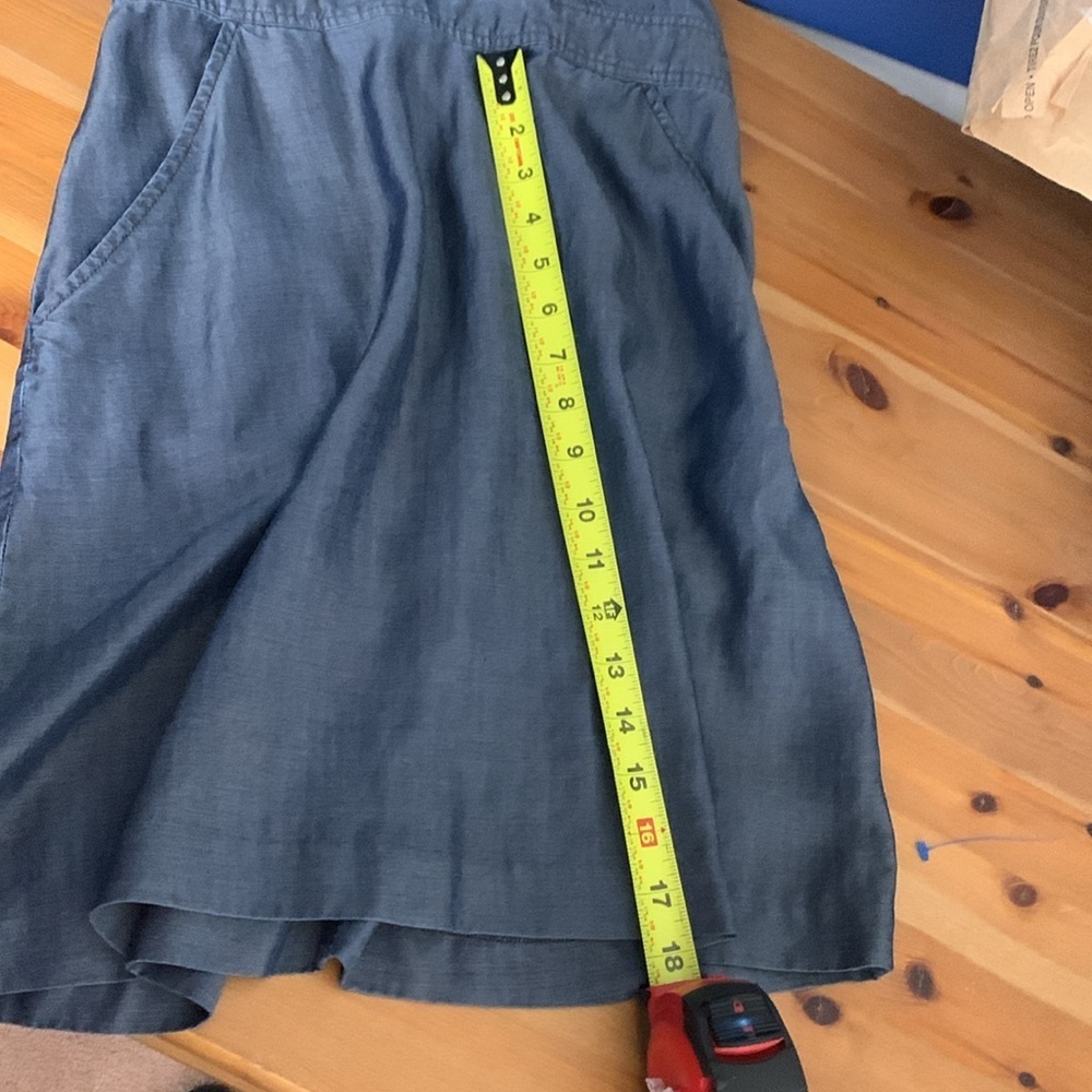 Bebe Deep V Neck Lightweight Summer Dress w Pockets, Side  Zipper, 100% Lyocell - Picture 13 of 16